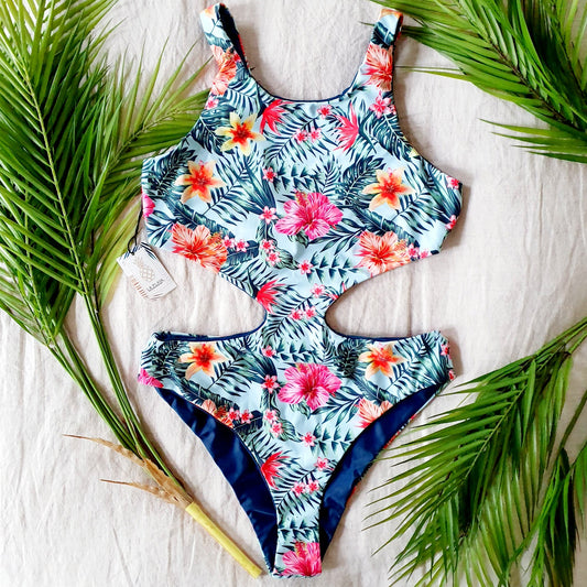 Swimwear triquini tropical