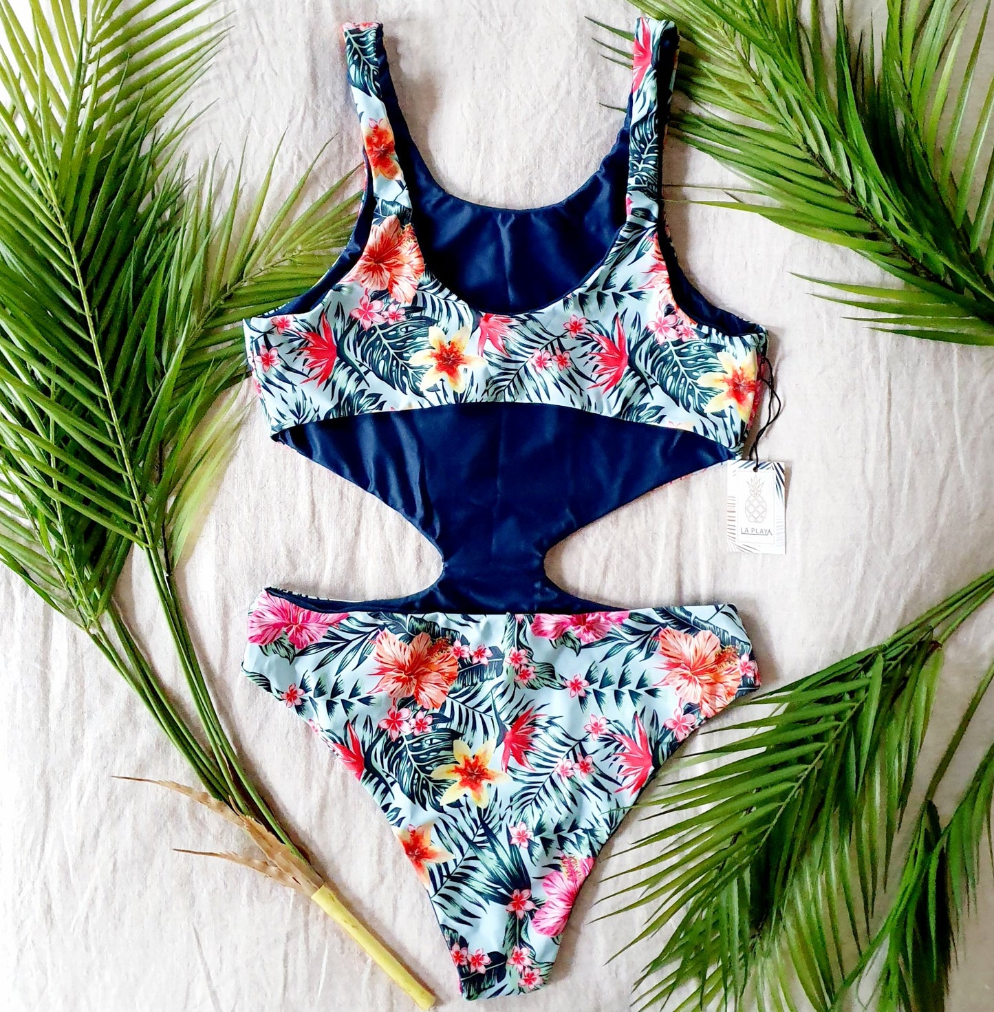 Swimwear triquini tropical