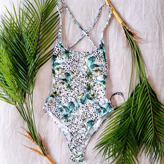 Swimwear wild green