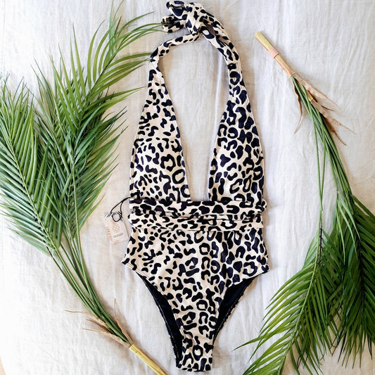 Swimwear clasic leopard